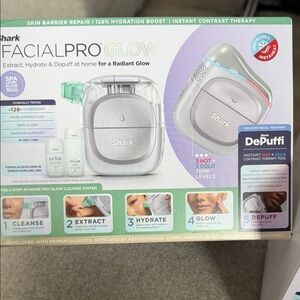 Shark FacialPro Glow Skincare Device — Seal brand new.